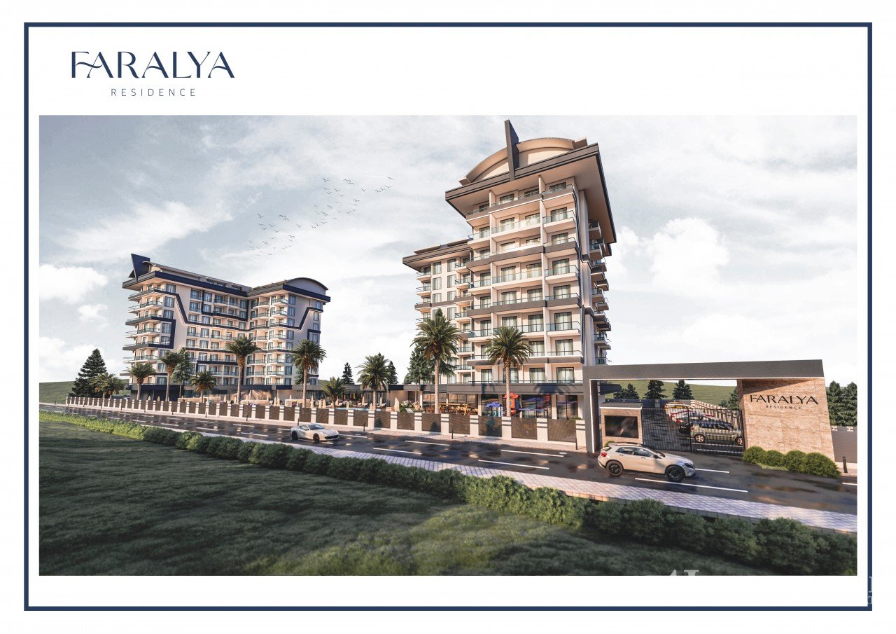 Apartments in Faralya Residence Payallar Alanya Antalya Turkey buy sell rent